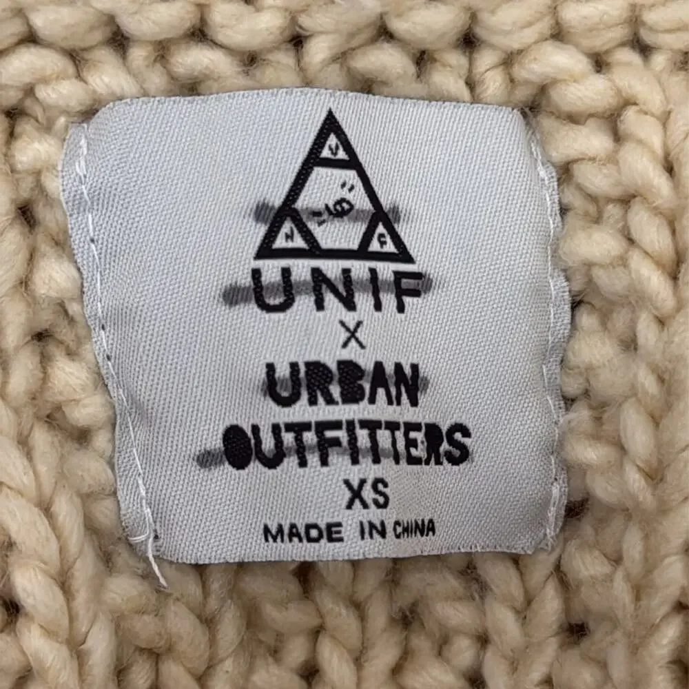 UNIF x Urban Outfitters tan chunky